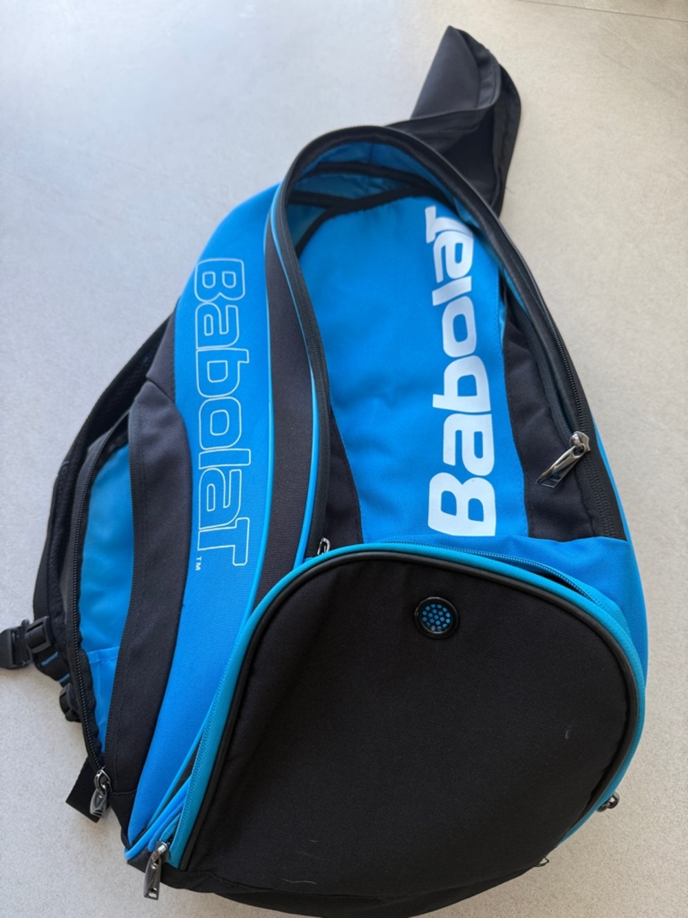 Babolat Blue and Black Sling Tennis Bag